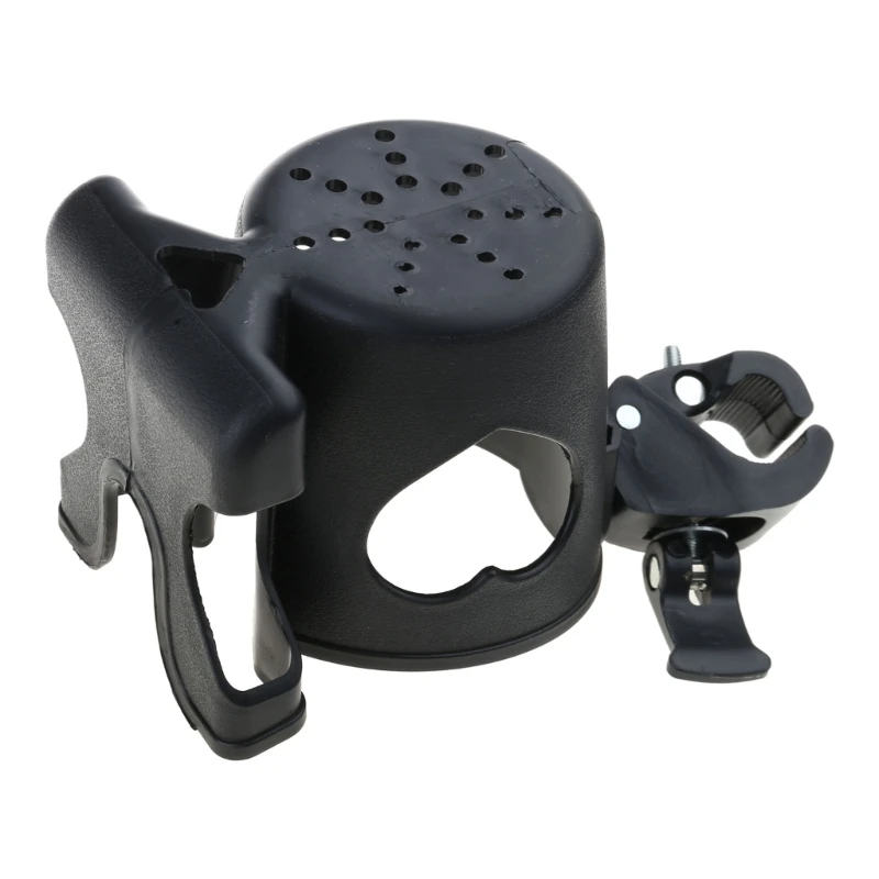 Cup & Phone Holder for Prams Plastic Constructions Portable Drink & Mobile Stand Simple Installation Fits Most Strollers