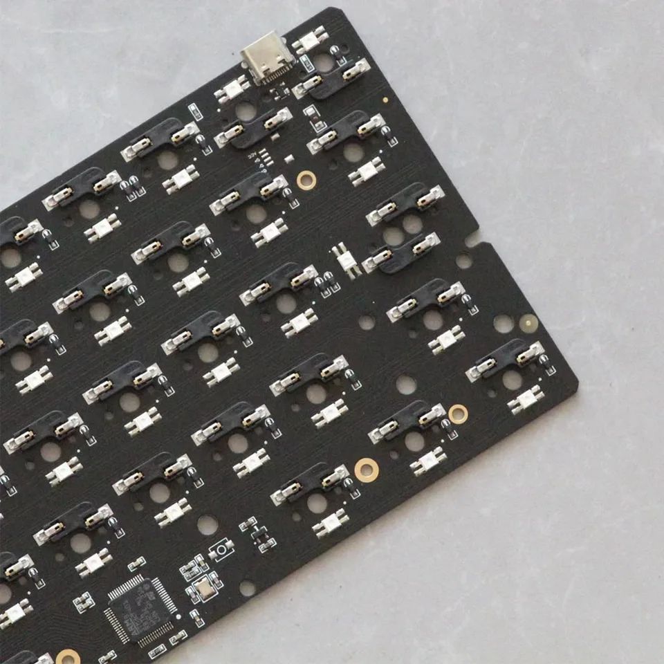 Hot-Swap 64RGB Mechainical Keyboard Custom PCB Compatibal With