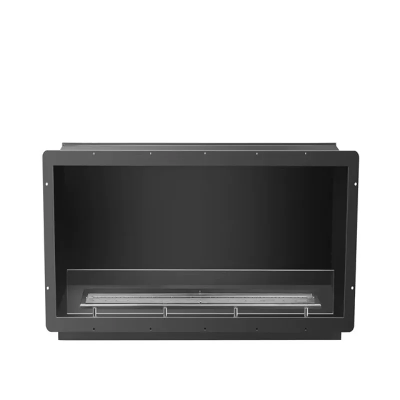 High Quality Modern Electric Fireplace Stove Insert with Remote Control Metal Construction for Indoor Hotel Use