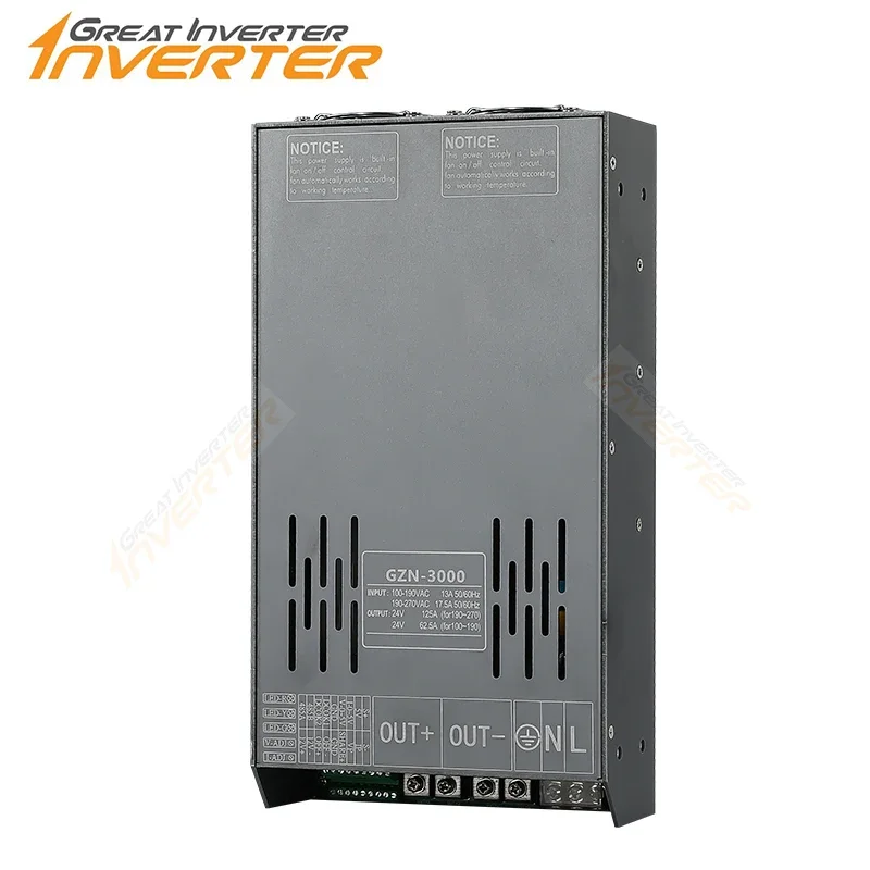 Newly upgraded PFC RS485 3000W AC 110v-220V to DC 12V 24V ~72V~ 96V 110V ~ 200V 0-220V switch power supply