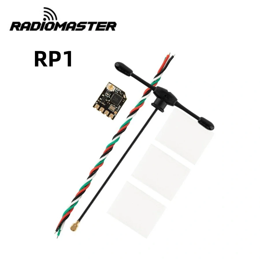 RadioMaster RP1 RP2 V2 ExpressLRS 2.4ghz Nano Receiver built-in TCXO 2.4GHz ELRS Receiver for Whoops Drones and Fixed Wing