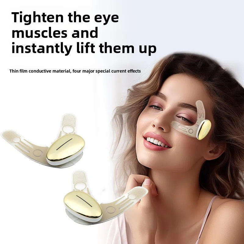 Microcurrent Eye Lift Massager – Tightening & Firming Wand for Dark Circles & Fine Lines, Anti-Aging Home Beauty Device