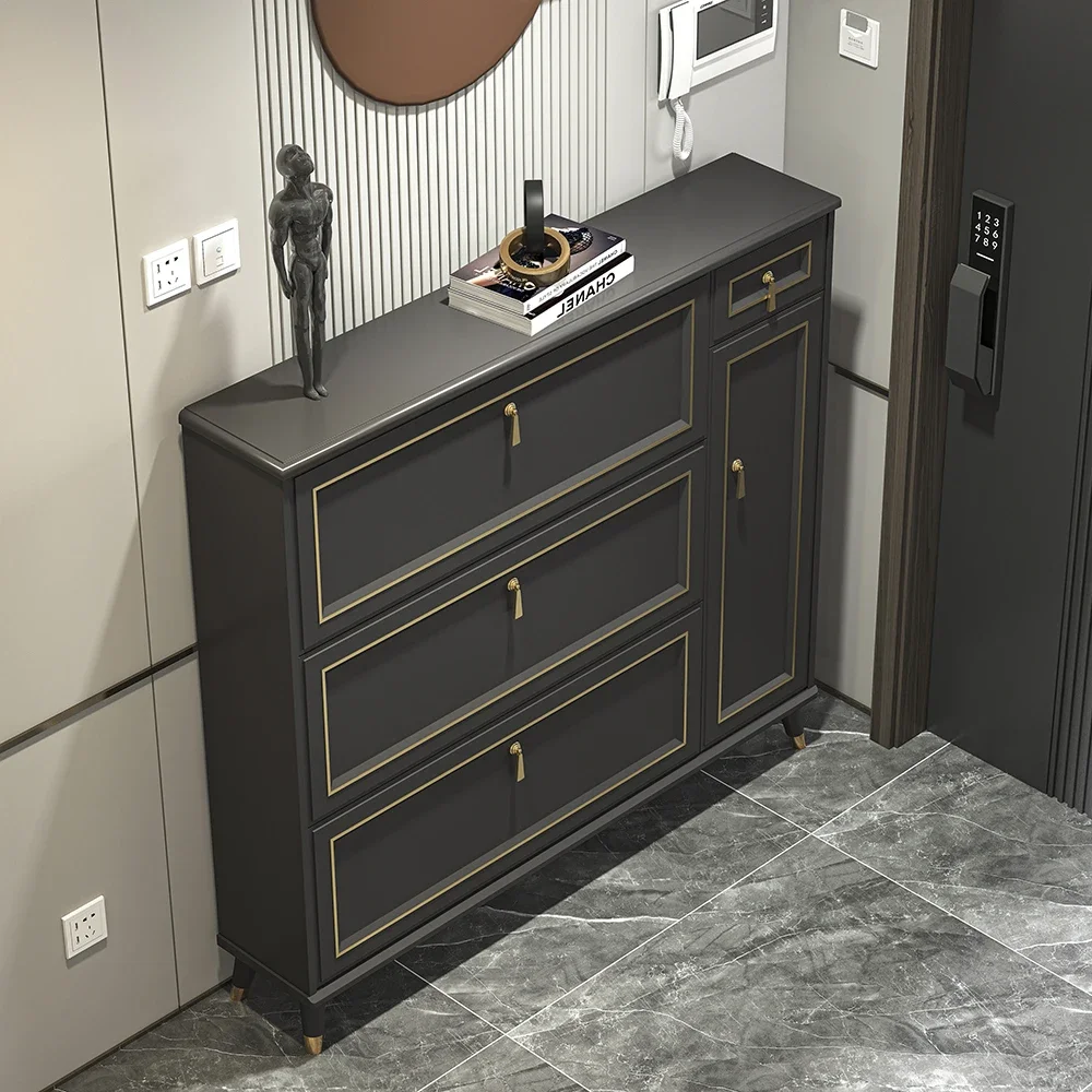 

Men Women Shoe Racks Organizer Shelves Boots Mobile Living Room Shoe Racks Ultra Thin Dorm Rangement Chaussure Home Furniture