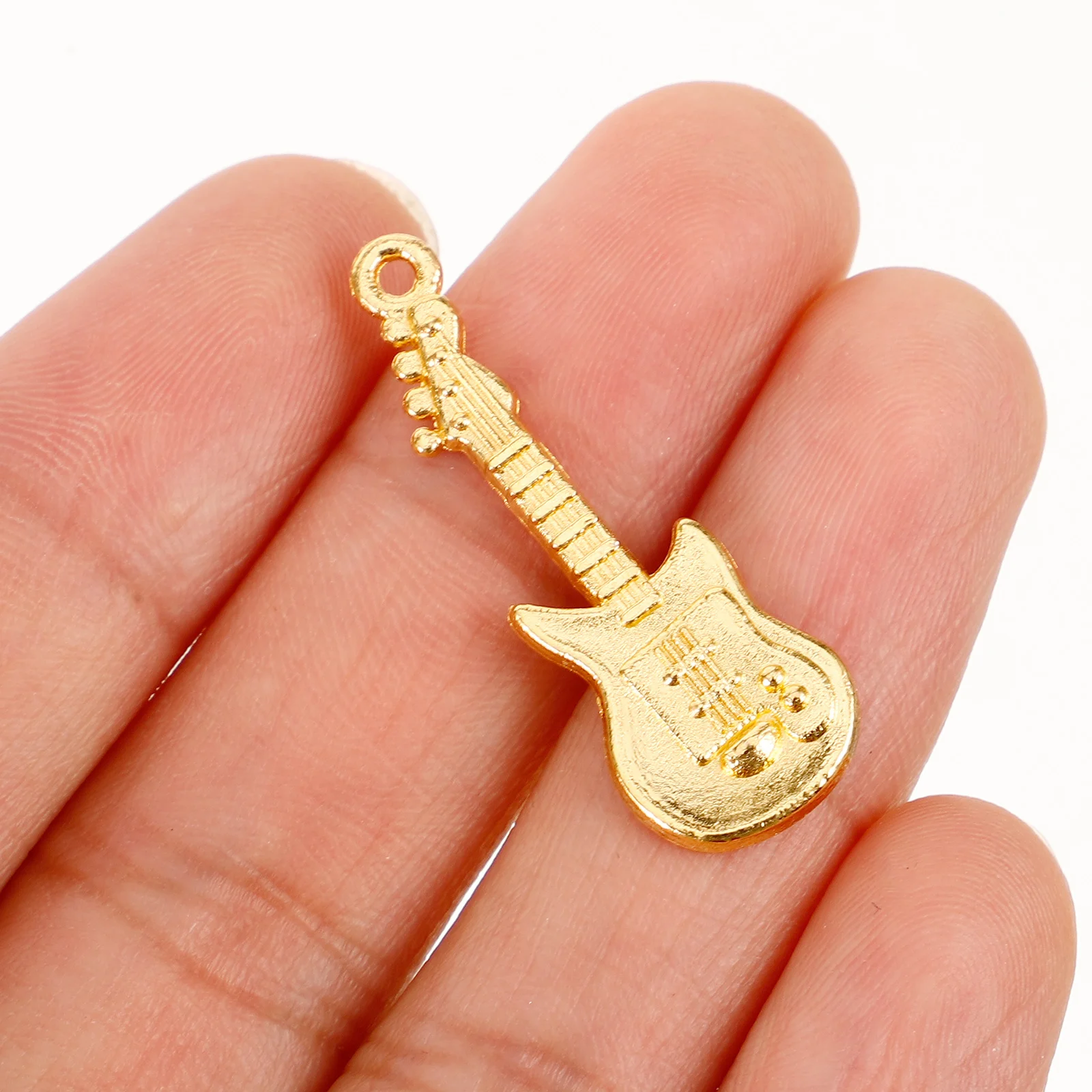 

Music Note Hanging Charm for Necklace Neckalce Charms Diy Jewellery Making Golden Accessories