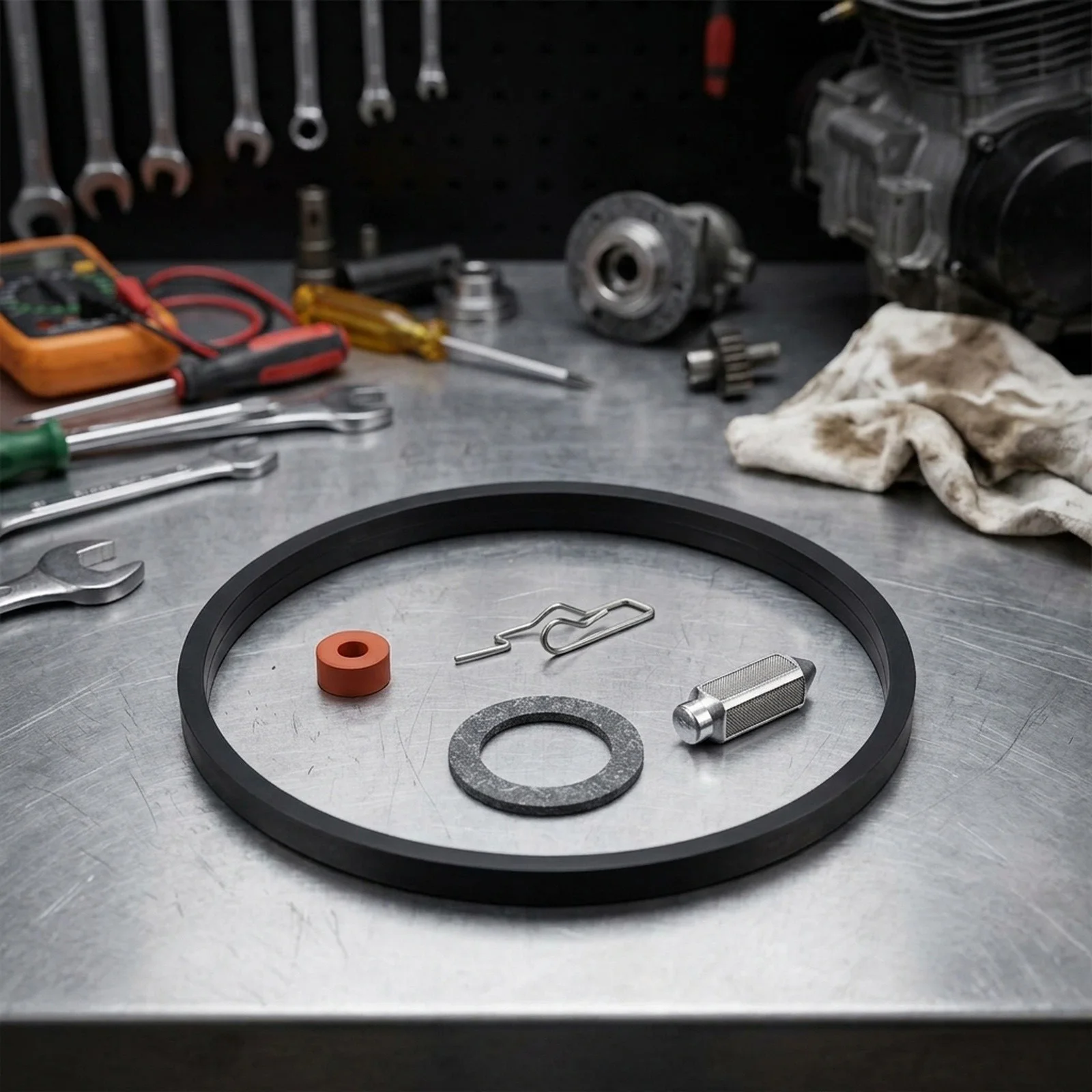 Fuel System Kit Carburetor Rebuild Kit As Picture Show Seamless Integration Optimal Performance Complete Component Set