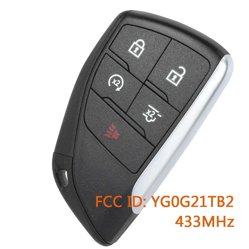 

YG0G21TB2 HUFGM2718 Умный дистанционный брелок для Chevrolet Suburban Tahoe 2021 2022 2023 2024 2025 13548433 13545335 13541559