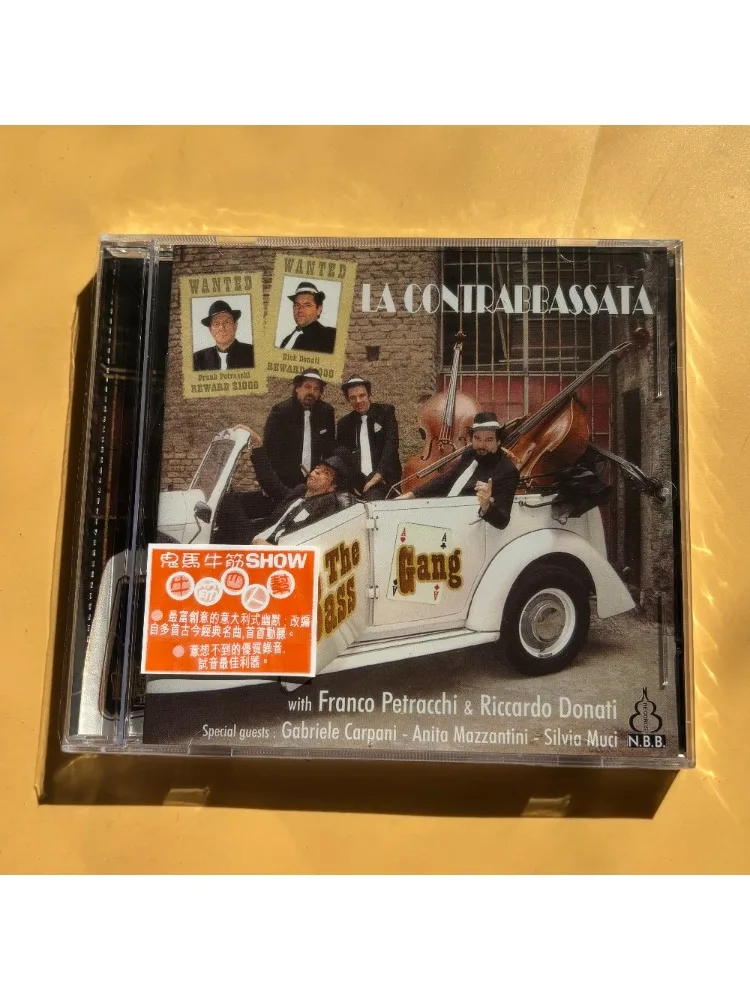 The Bass Gang La Contrabbassata CD, Cuarteto de Contrabajo, Disco de Prueba de Baja Frecuencia de Alta Fidelidad para Audiófilos, Jazz Crossover
