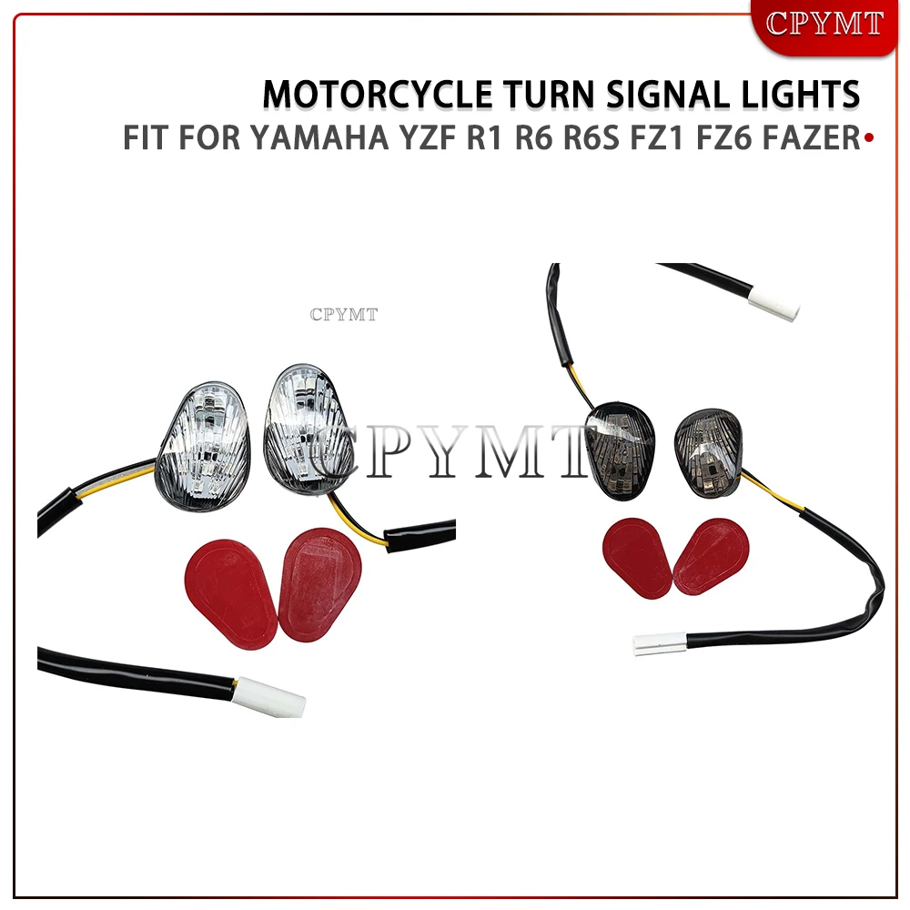 

Motorcycle Signal Turn Light Fit for Yamaha YZF R1 R6 R6S FZ1 FZ6 Fazer
