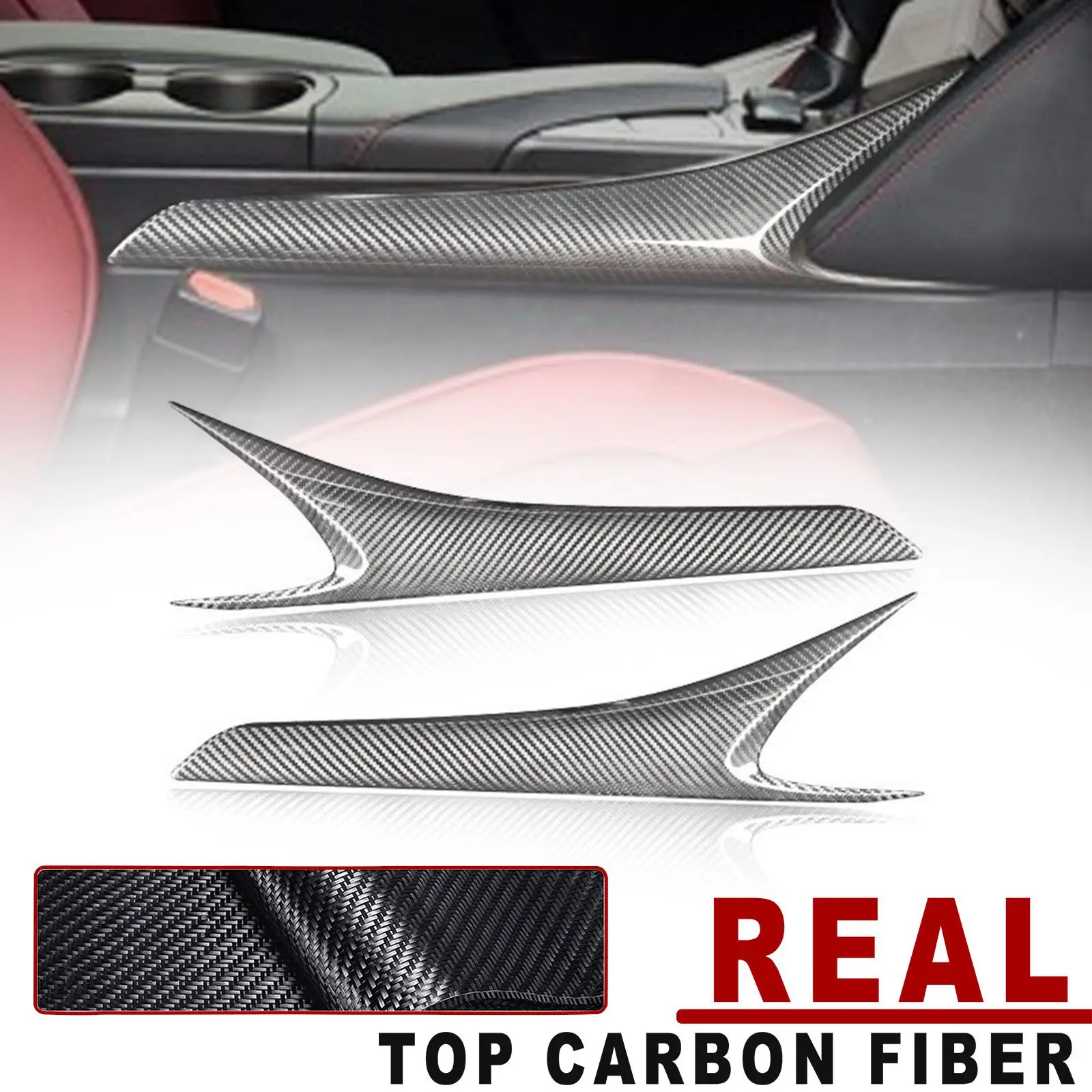 Gear Shift Side Panel Cover Trim For Lexus IS200t 250 300h 350 F SPORT 2014-2019