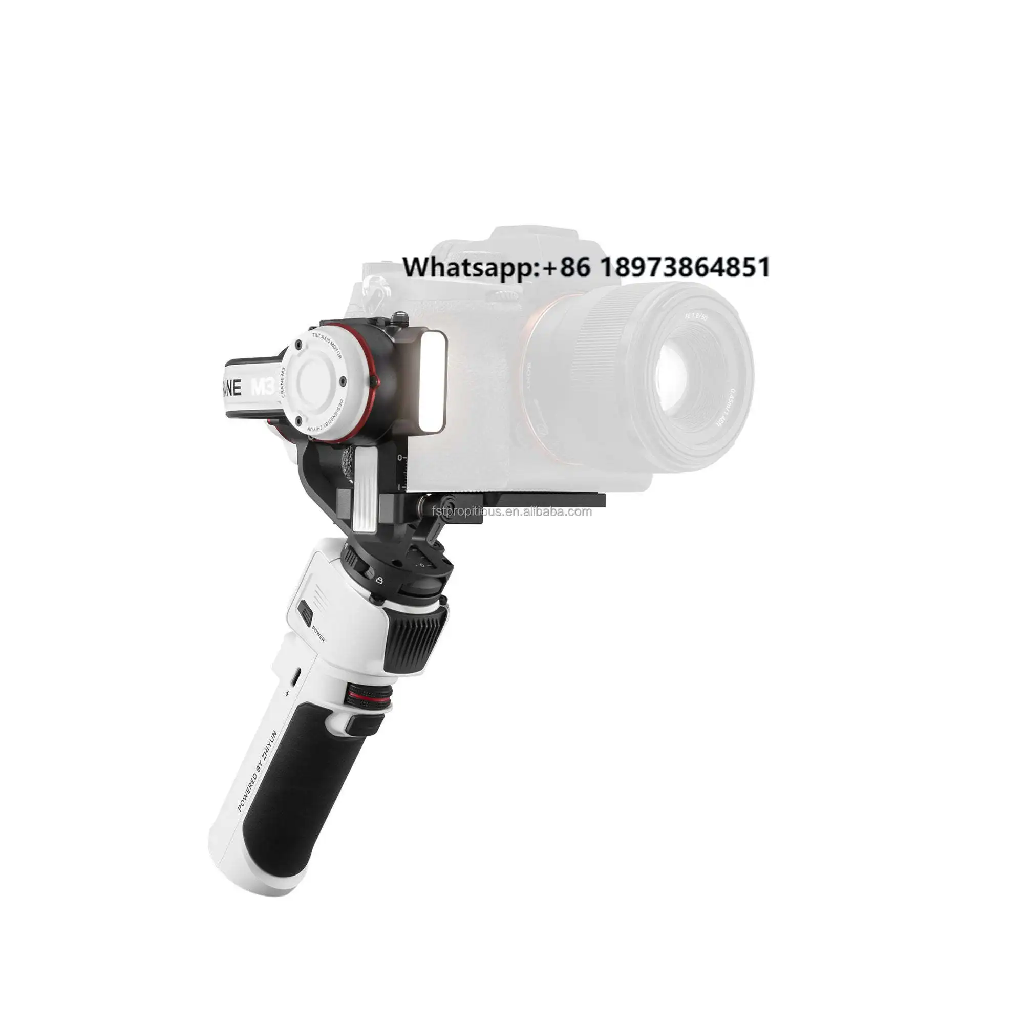 

ZHIYUN CRANE M3 3-Axis Handheld Gimbal Stabilizer for Canon Smartphone Action Smartphone Handheld Stabilizer