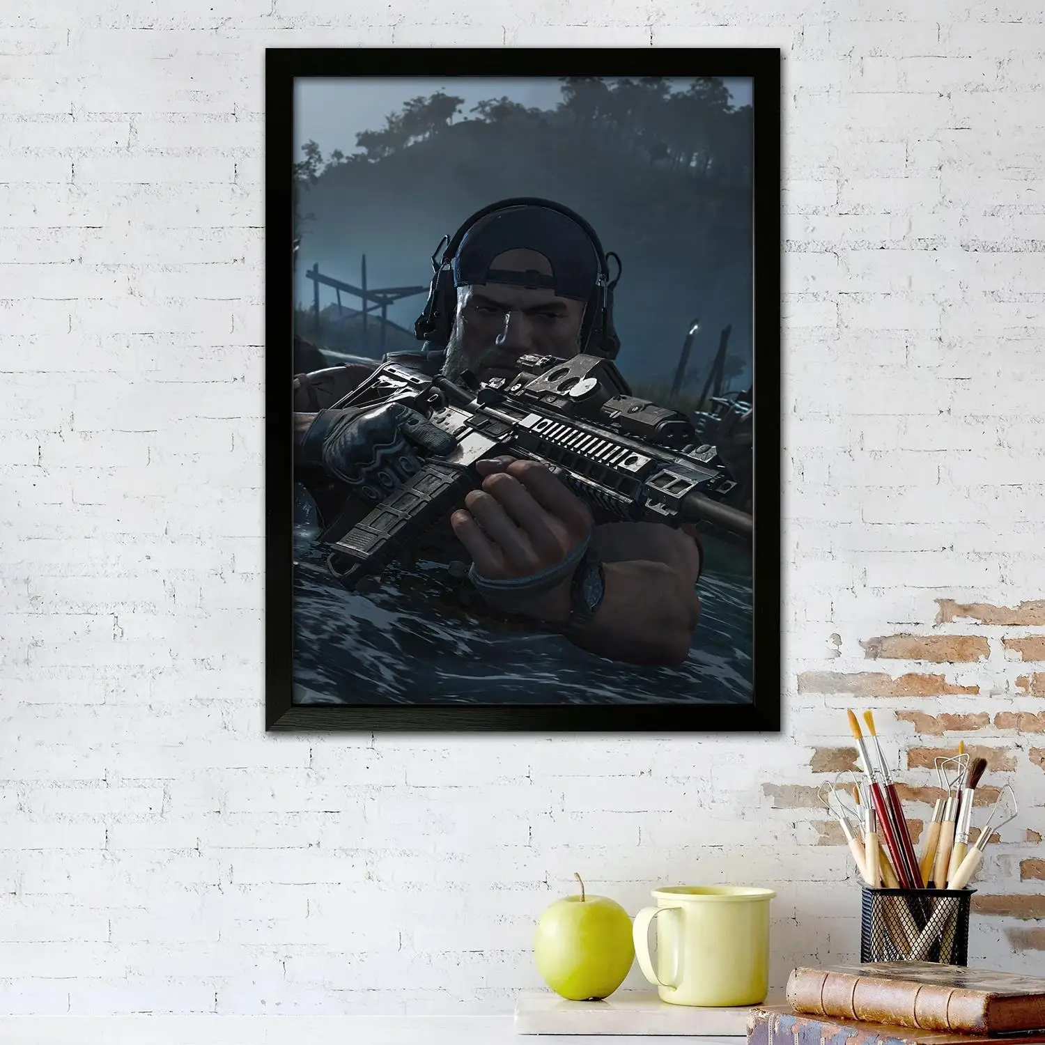 GHOST RECON BREAKPOINT Canvas Art Poster and Wall Art, Picture Print, Modern Family Bedroom Decor,Decorative painting