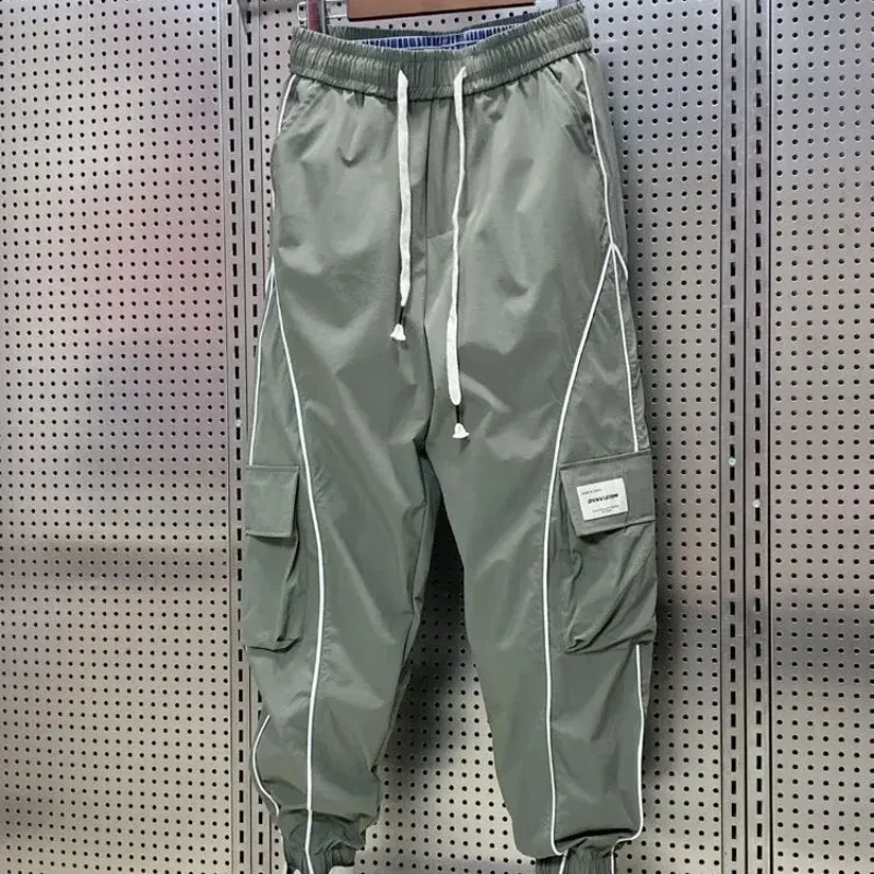 Nieuw In Harem Cargo Broek voor Mannen Koreaanse Stijl Broek Man Lange Mode Straat Harajuku Designer Hoge Kwaliteit Goedkoopste Techwear