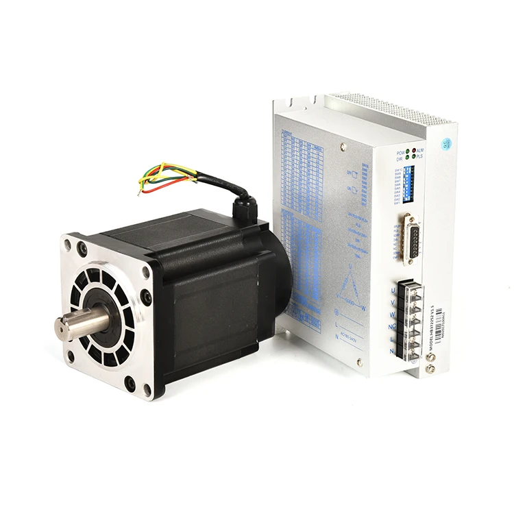 3-fase hybride stappenmotordriver/controller/versterker met Nema 43 en Nema 52 80-260VAC 32-bit DSP 220V