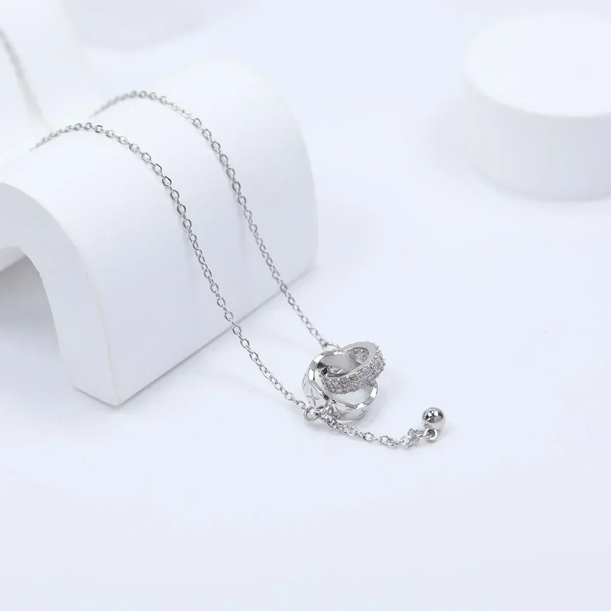 Thermochromic Mood Monitor Heart Pendant Necklace Color Change As Emperature Women Girls Clavicle Chain Necklaces