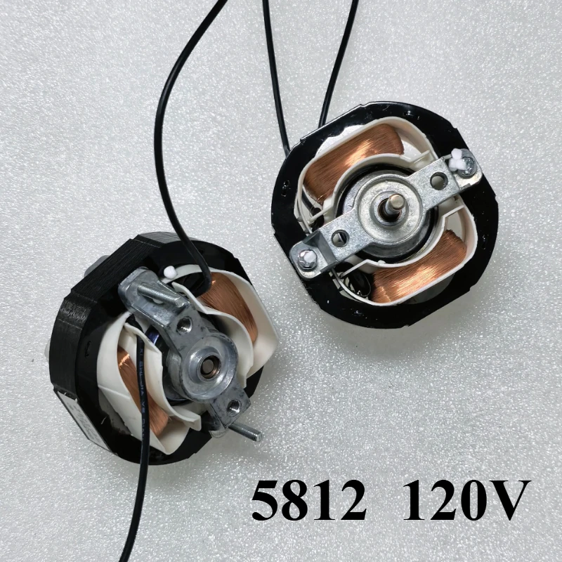 Motor asíncrono YJ5812, motor de polo único con carcasa de cobre para alta potencia, para calentador de 14W, AC120V, 2500-2600RPM