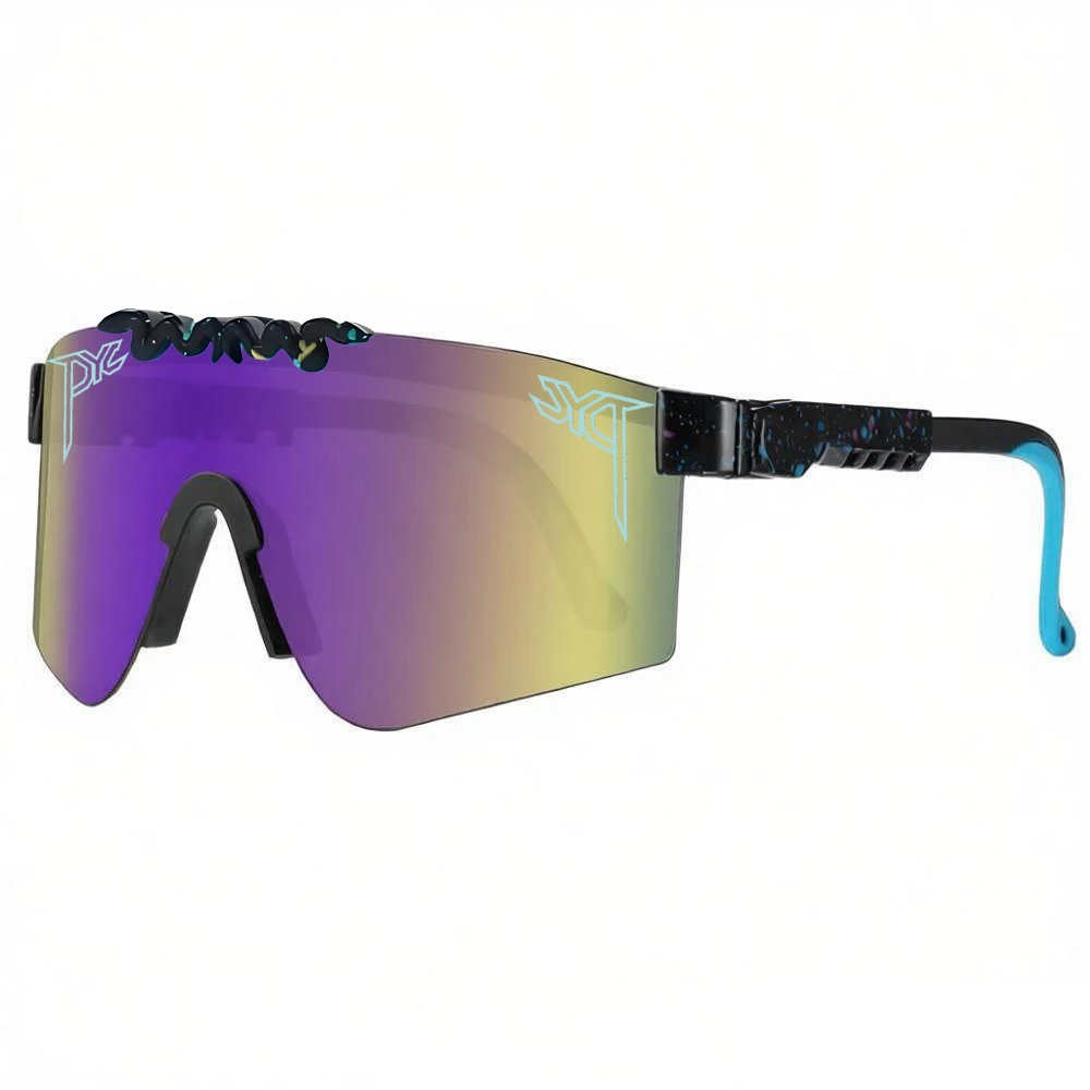 Alter 5–16 Jahre, Jungen und Mädchen, Jugend-Sonnenbrille, Kinder-Sonnenbrille, PITS OCTAL VIPERS TRABEC, Sport- und Wanderbrille, Baseball- und Softball-Brille – Detail 4