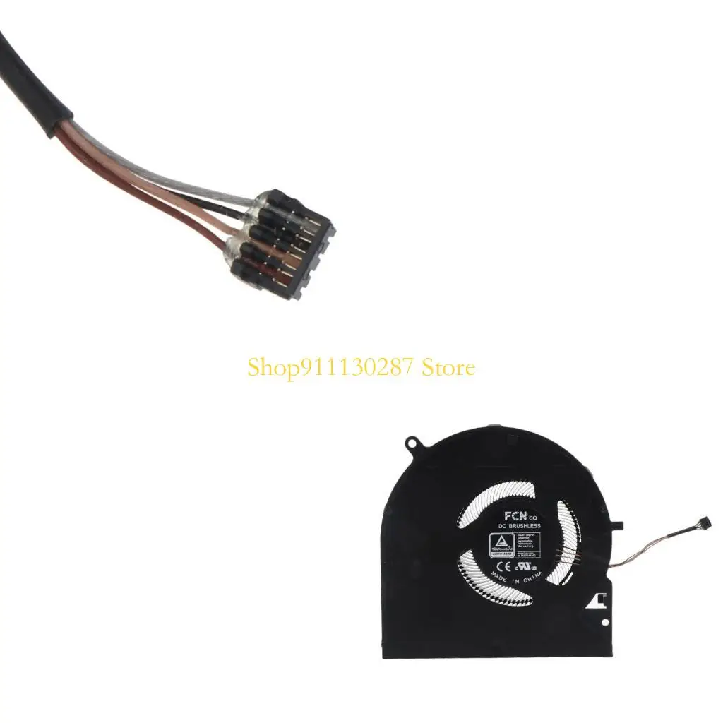 

J1HC CPU GPU Radiator for DC 5V 0.5A 4 pin 4-wires Laptop Cooler Fan For Blade 15 RZ09-0301 02385 RZ09-0288 0313 0330 0