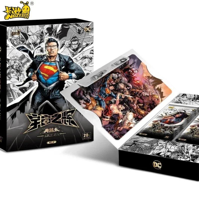 

Подлинная карта Kayou Dc Universe Glory Proof Of Legend, коллекционная карта для детей, редкая карта с персонажами Бэтмена Чудо-женщины, игрушки
