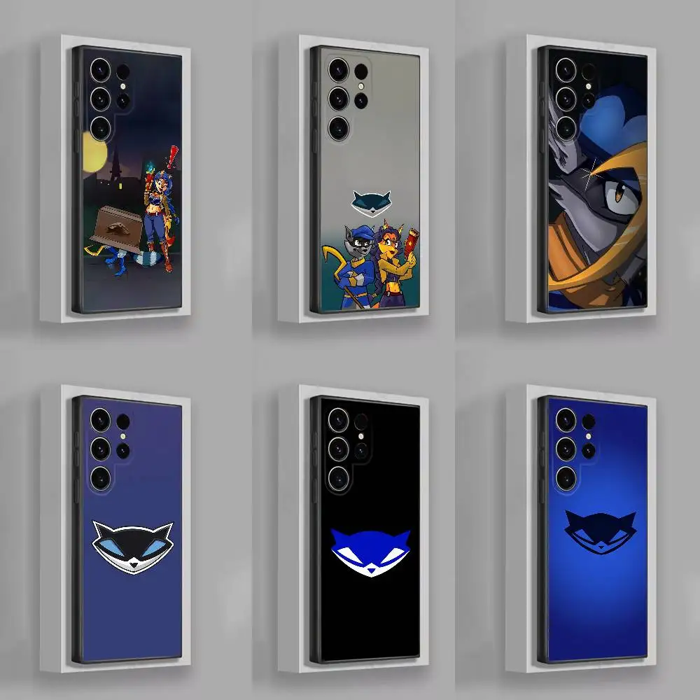 

Fox S-Sly Cooper Phone Case For Samsung S25,S24,S21,S22,S23,S30,Ultra,S20,Plus,Fe,Lite,5G Black Box
