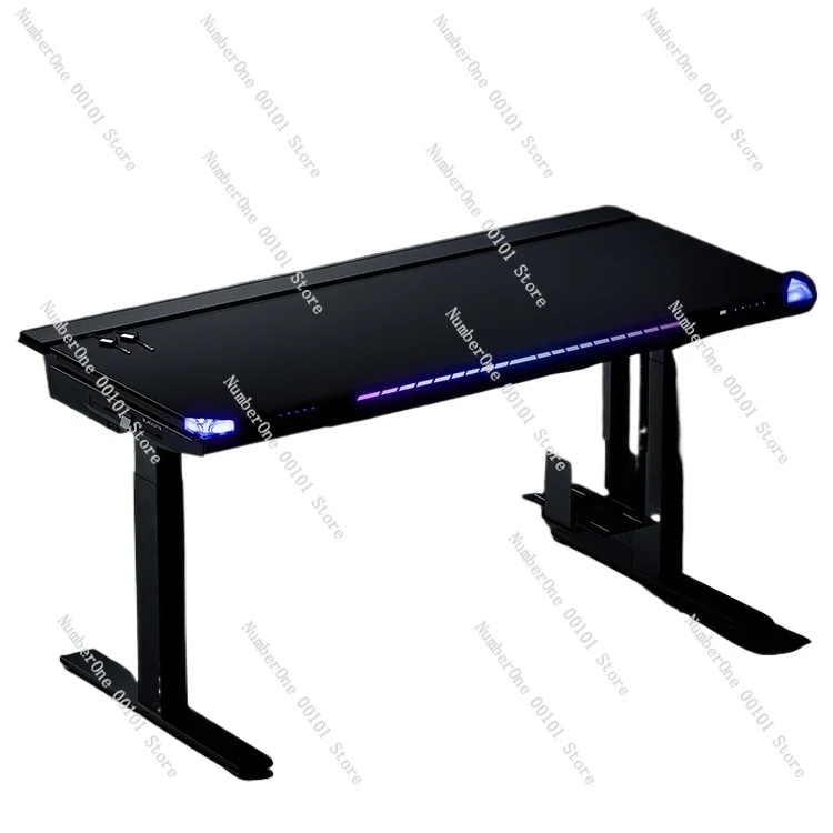 

Dual motor electric lifting e-sports, office and home desktop computer desk