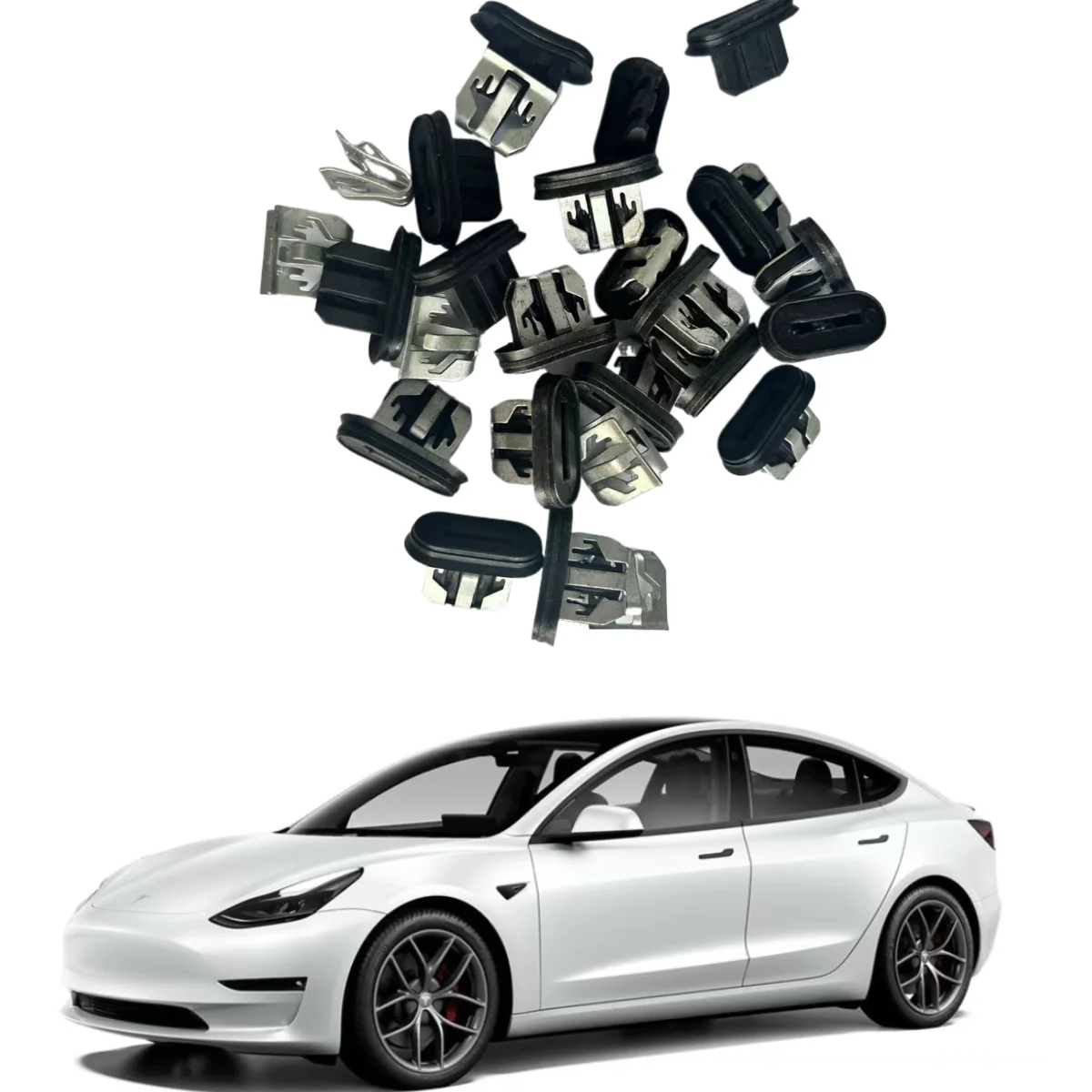 

Автозапчасти Tesla Model 3, нижняя юбка, боковой зажим, фиксированная пряжка, 10 шт. 1110167-00-A