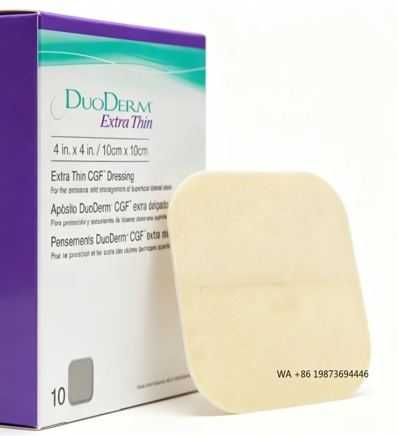 Extra Thin Wound Dressing, 10cm x 10cm (4in x 4in), 10 Sheets Medical Wound Care Dressing