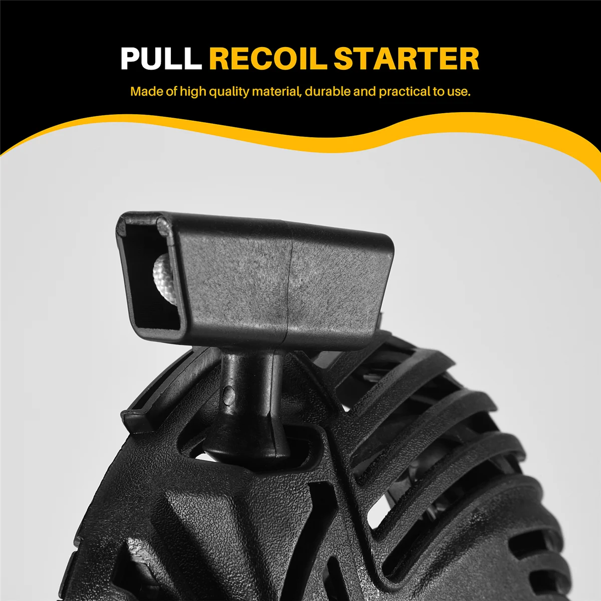 Recoil Pull Starter Assembly Power เครื่องยนต์เครื่องมือเครื่องตัดหญ้าอะไหล่สําหรับ Briggs Stratton 590588   500อี