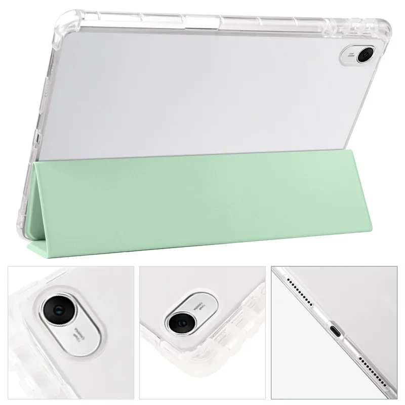 حافظة لهاتف هواوي MatePad 11.5 بوصة مع حامل قلم جلد ثلاثي الطي حامل خلفي ناعم للتابلت حافظة لهاتف هواوي Matepad 11.5s 11.5 s #6