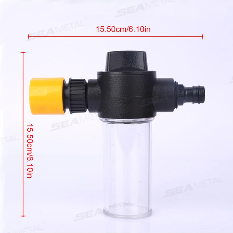 SEAMETAL Foam Lance Snow Sprayer Pot High Pressure Car Washer Gun Soap Foamer Wash Watering Sprinkler for Car Home Cleaning Tool