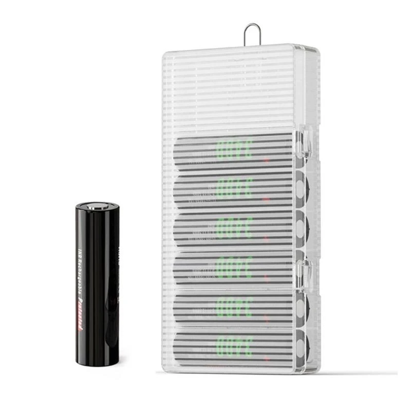 W91A 편리한 배터리 저장 상자 18650 배터리 홀더 박스 슬롯 케이스 18650