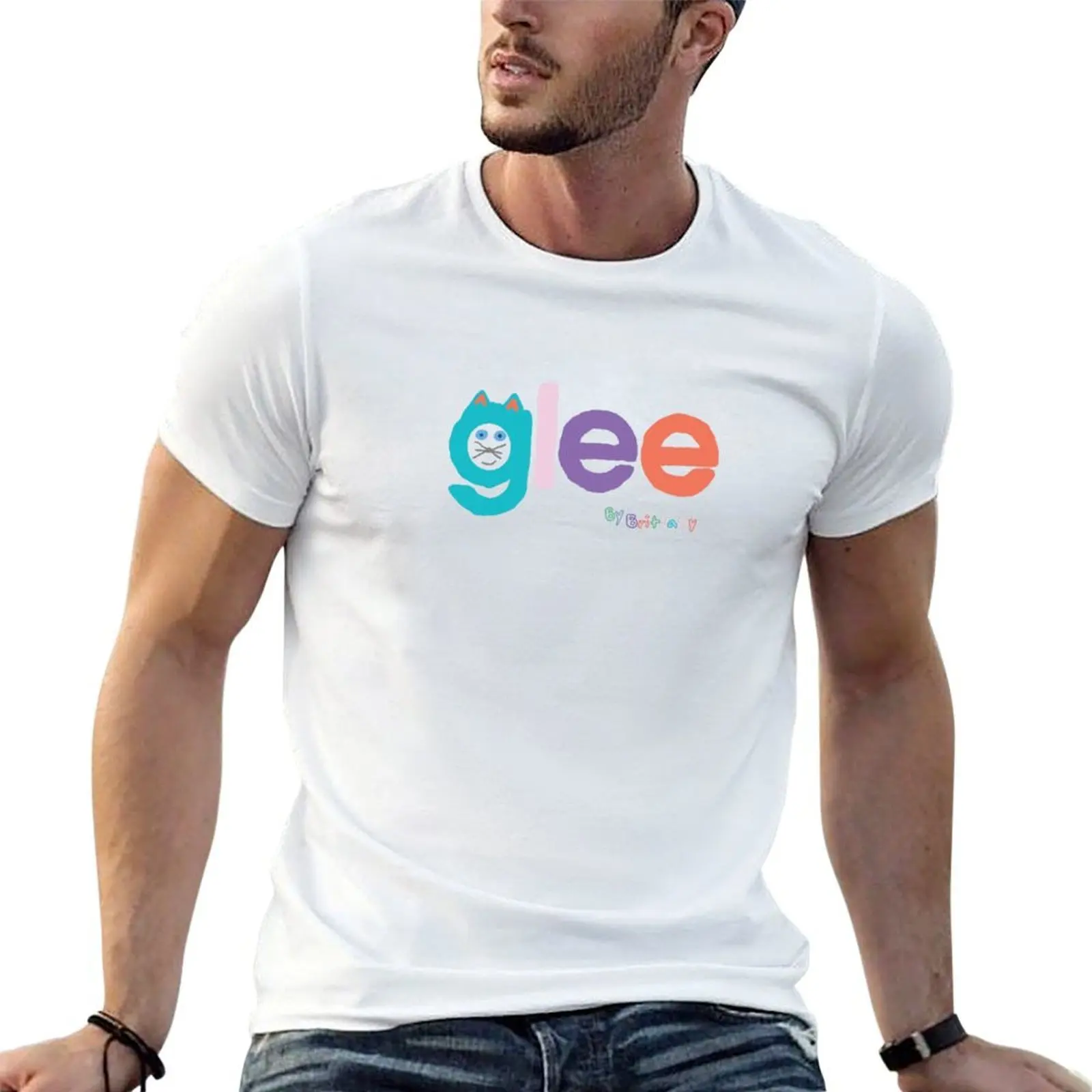 

Glee by brittany T-Shirt funny t shirts dark humor cotton t shirts man 100% T-Shirt