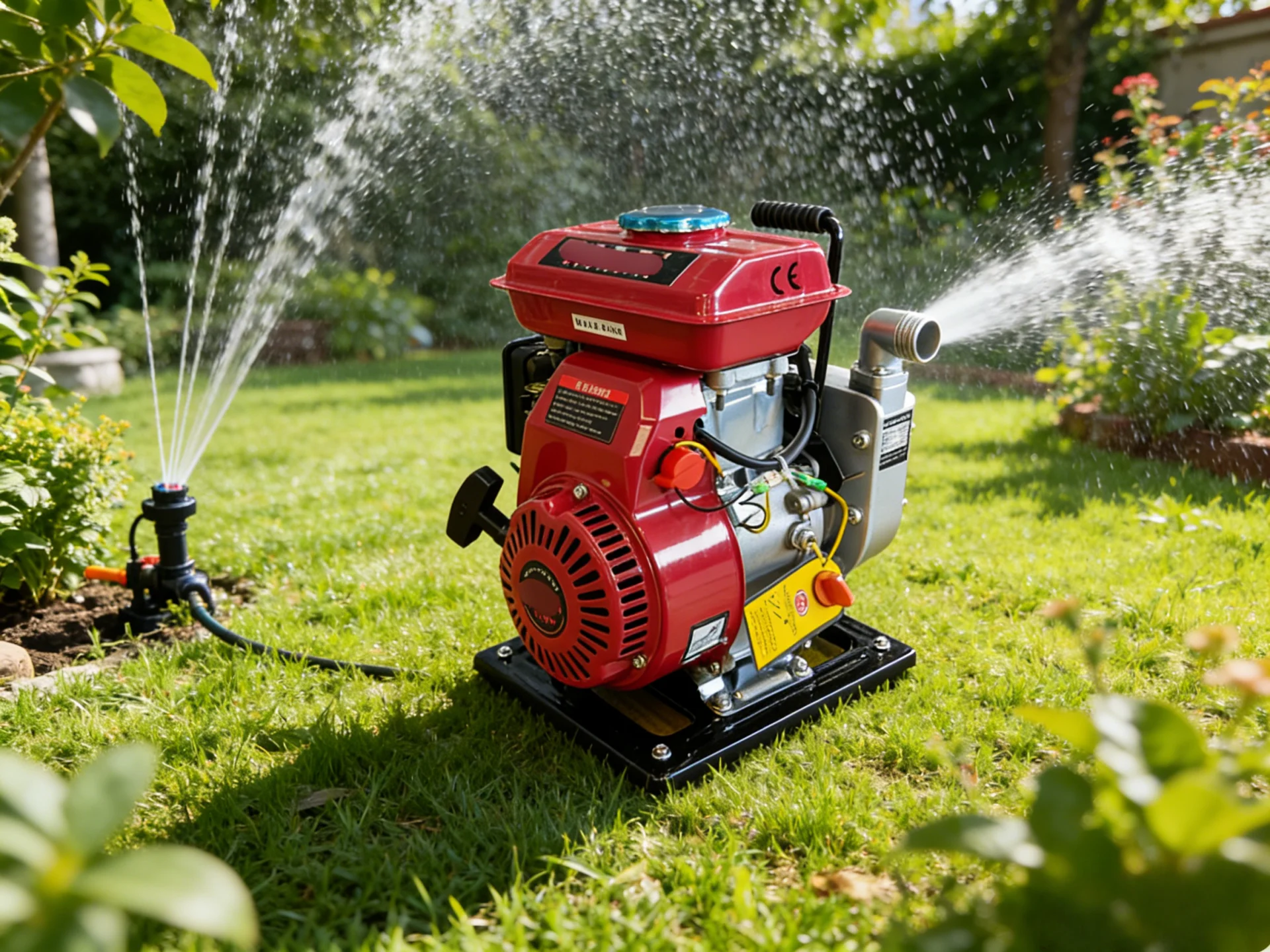 Portable  Centrifugal Water Pump Compact Light Design Super Small Size Easy for Storage Drip Irrigation Use