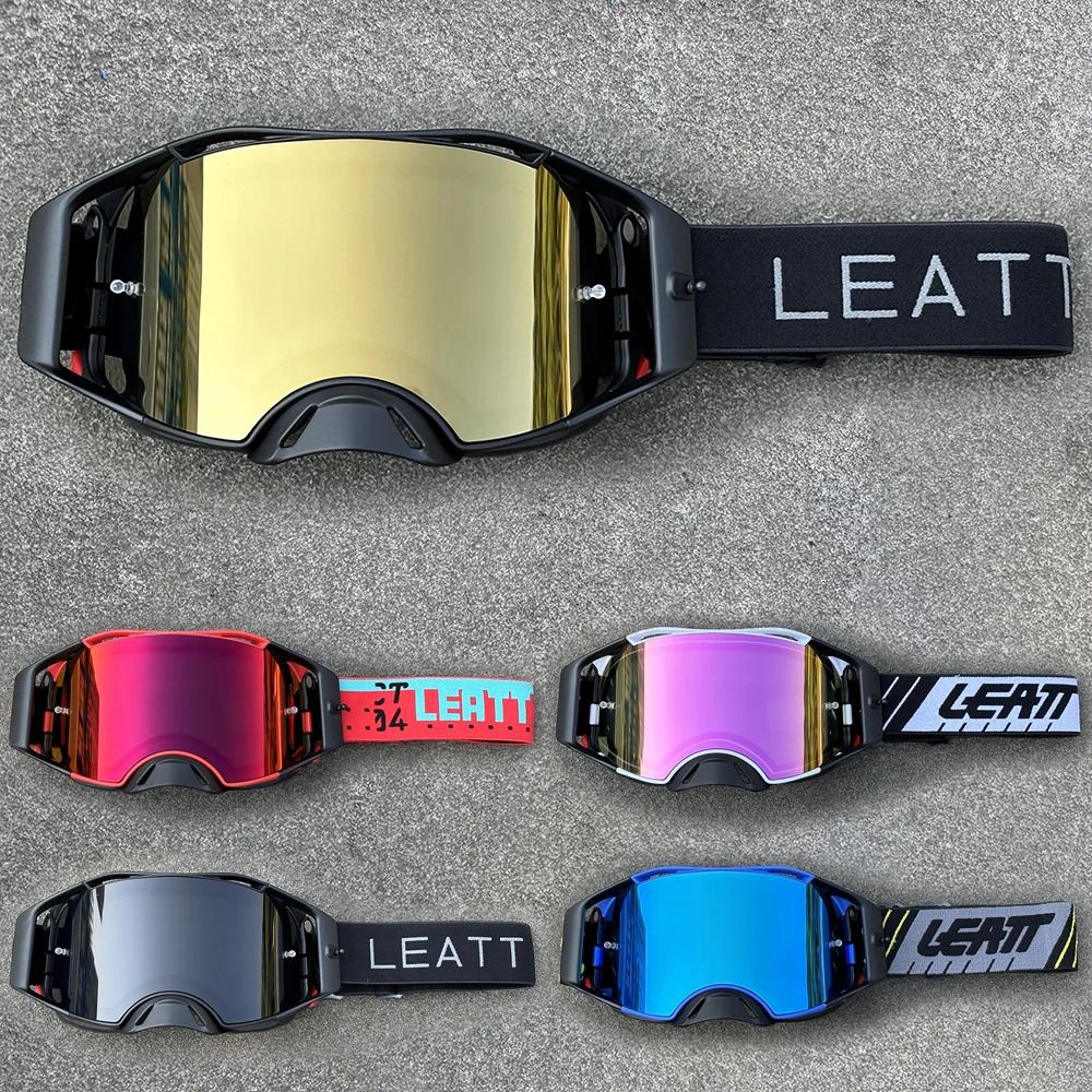 Motorradbrille Motocross-Brille Renn-Dirtbike-Brille Fahrrad-MTB-ATV-Maske Winddichte Schutzbrille