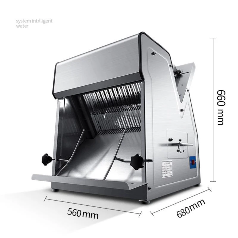 JXTOAST-Trancheuse électrique multifonctionnelle 220V/370W, en acier inoxydable