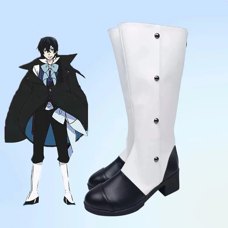 

The Case Study of Vanitas no Carte Cosplay Boots Shoes Custom Size Halloween Party Costumes Props Women and Men yi;4