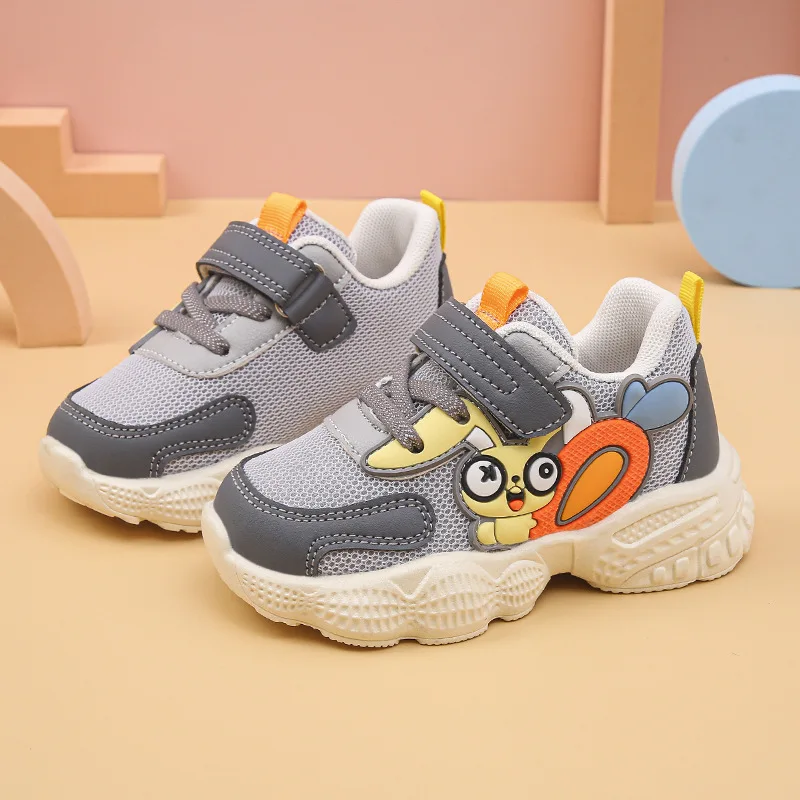 Children Sport Shoes Mesh Breathable Functional Shoes Boys Girls Soft Sole Non-slip Cartoon Sneakers Kids Shoes Tenis Para Niño