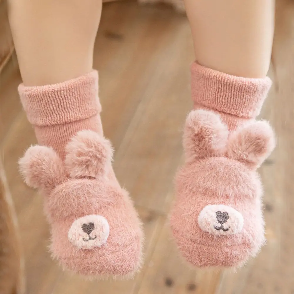 

Fashion Winter Socks Soft Thicken Socks Cute Cartoon Warm Toddler Socks Floor
