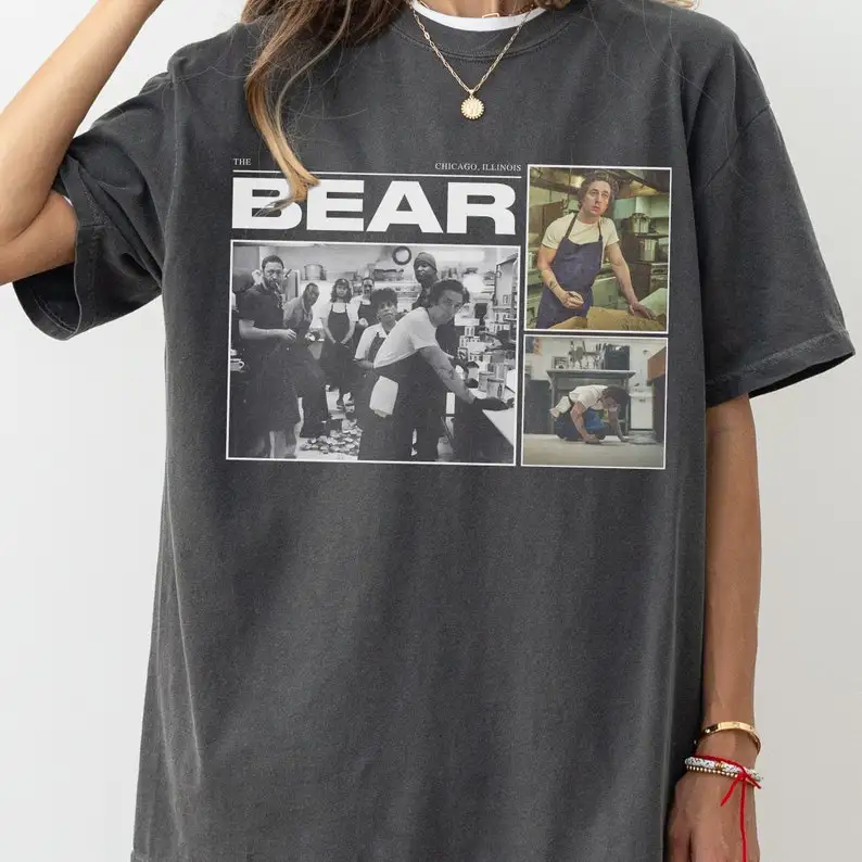 The Bear TV Show Shirt, Graphic T-Shirt Inspired by The Bear Television Series, The Original Beef of Chicagoland, Jeremy Allen W