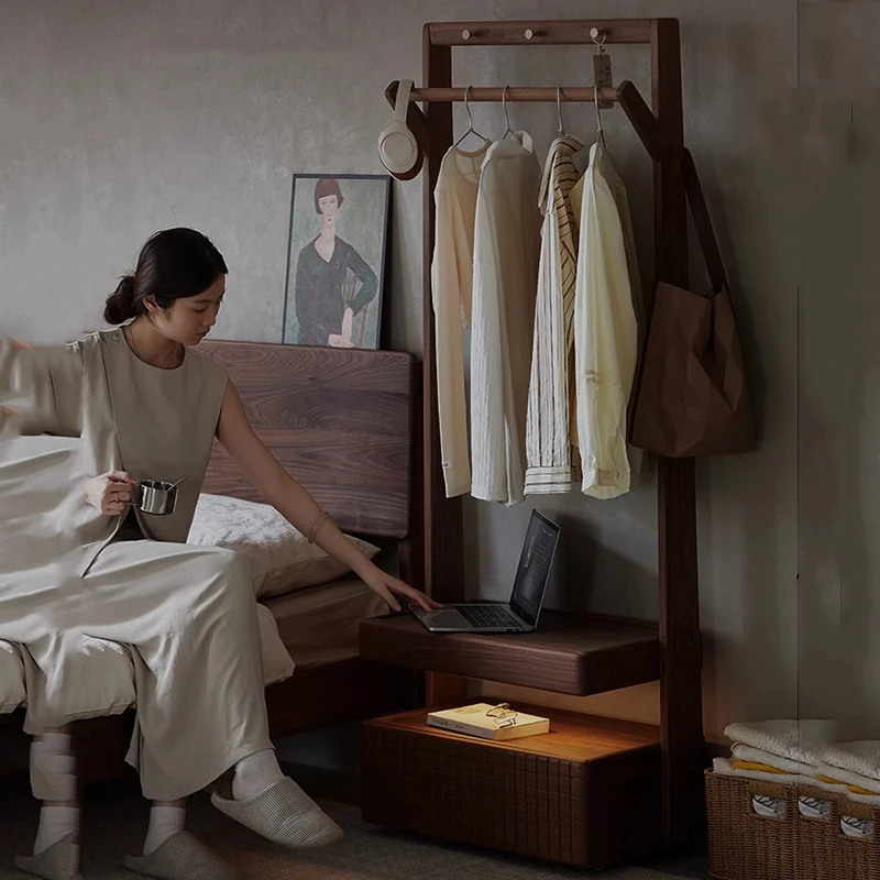 

Display Modern Coat Racks Wooden Storage Standing Clothes Luxury Organizer Hanging Coat Racks Dress Perchero Trendy Furniture