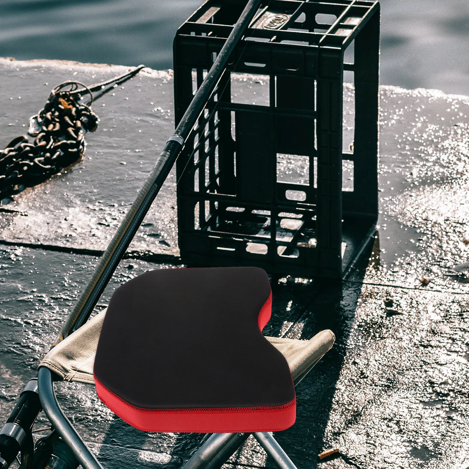 

Thick Waterproof Fishing Seat Cushion Suction Cup Design Portable Breathable Outdoor Kayak Seat Pad Comfortable Fishing