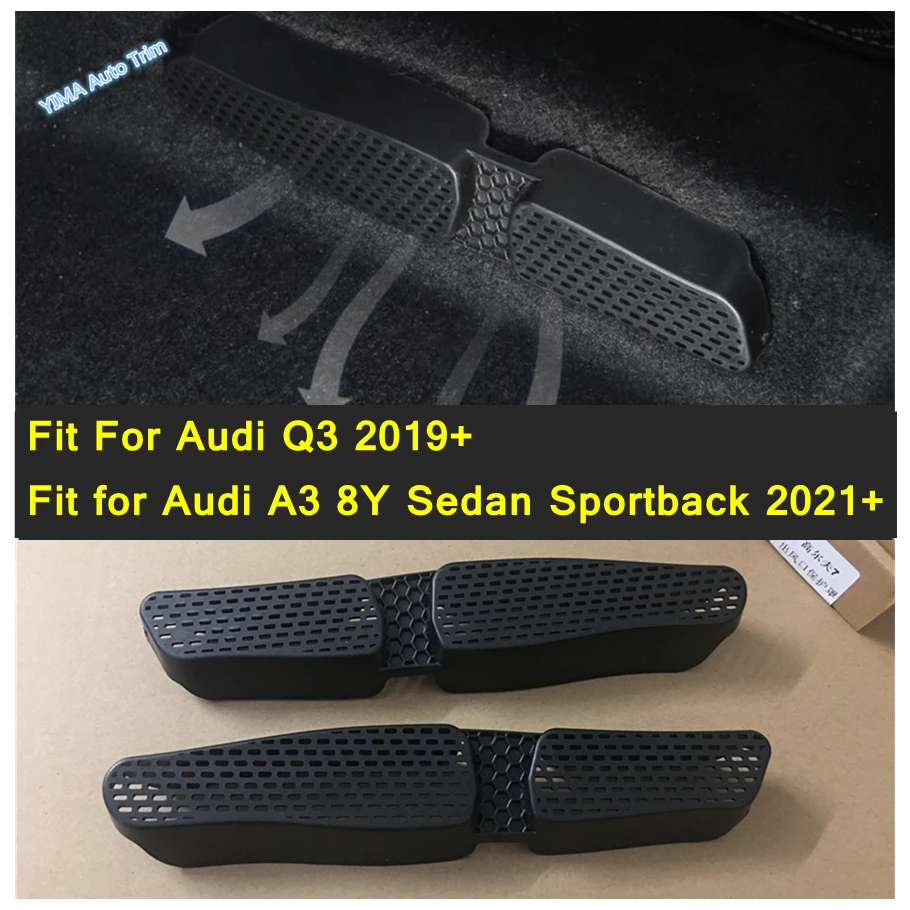 

Seat Under Heat Floor Air Condition AC Vent Outlet Accessories Cover Trim For Audi Q3 2019 - 2024 / A3 8Y Sportback 2021 - 2024