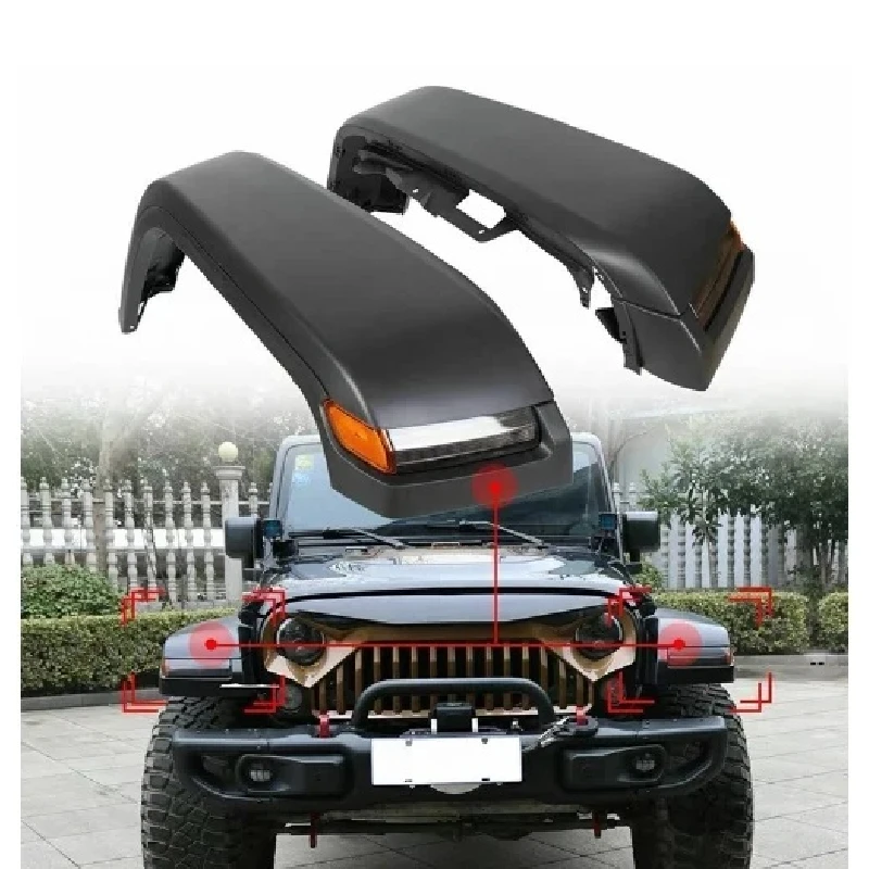 Hot Selling Spedking Flares Fit JK 2007-2017 Convert To JL Style Exterior Car Modification Accessories