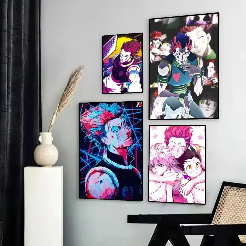 1pc Hunter X Hunter Hisoka Poster Paper Print Home Living Room Bedroom Entrance Bar Restaurant Cafe Art Painting Decoration