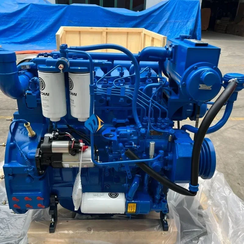مجموعة المحرك لشاحنة Weichai WP4.135E32 135 HP 4.5L National III محرك الديزل لحفارة آلات البناء