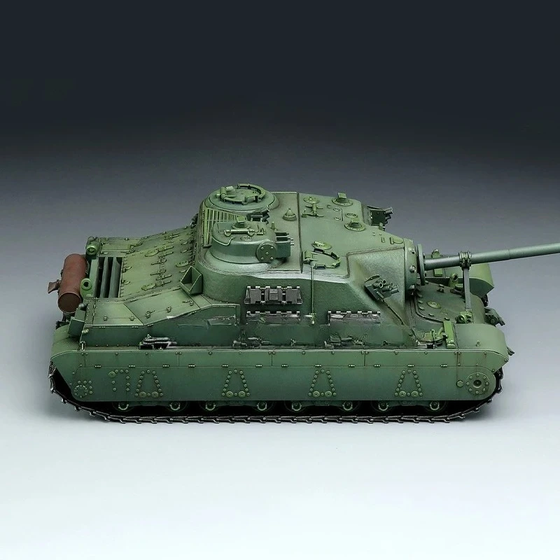 Tanque MENG montar kit de modelo de plástico TS-002 Tanque de assalto pesado britânico A39 tartaruga 1/35