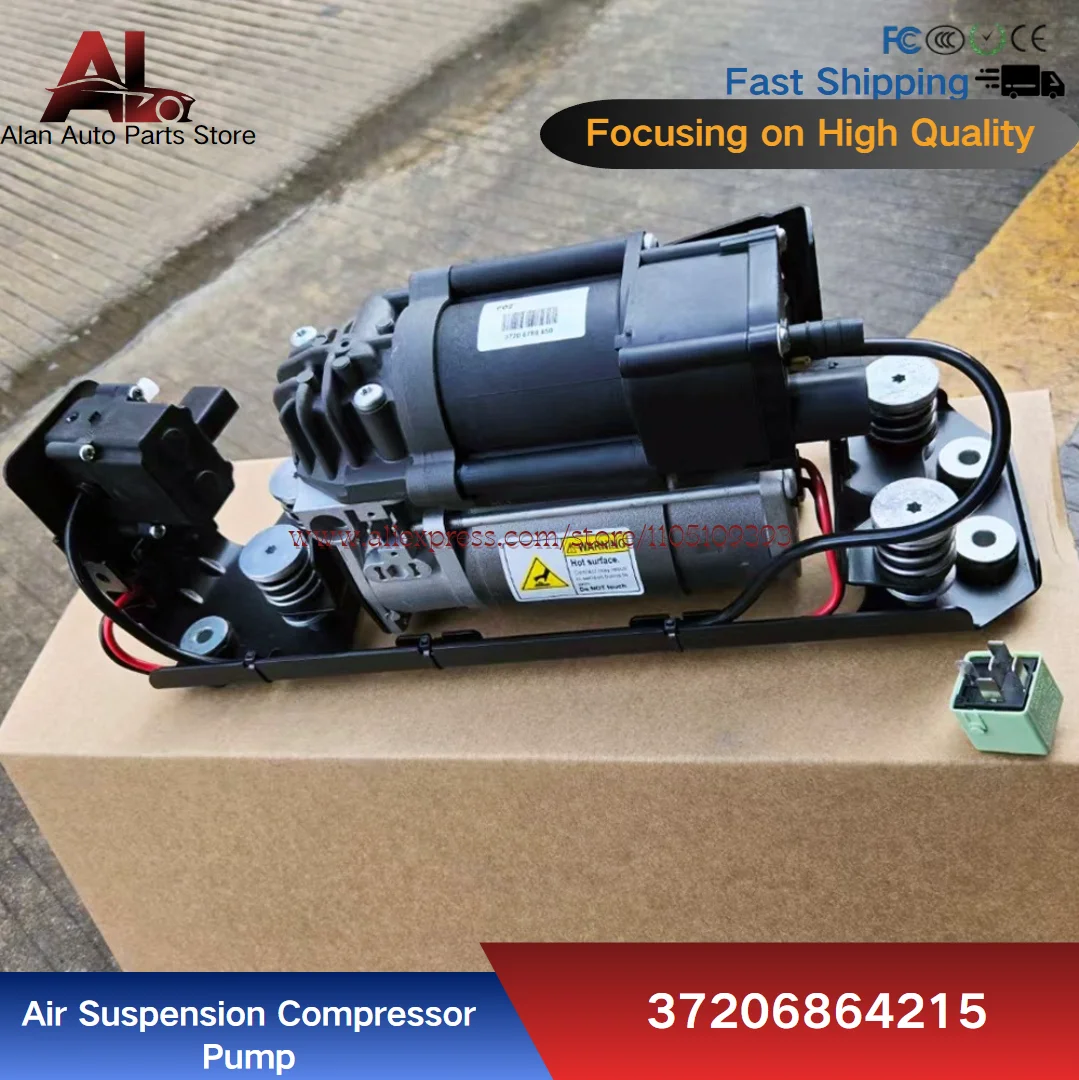 37206864215 Air Suspension Compressor Pump Valve Block Bracket for BMW 2008-2017