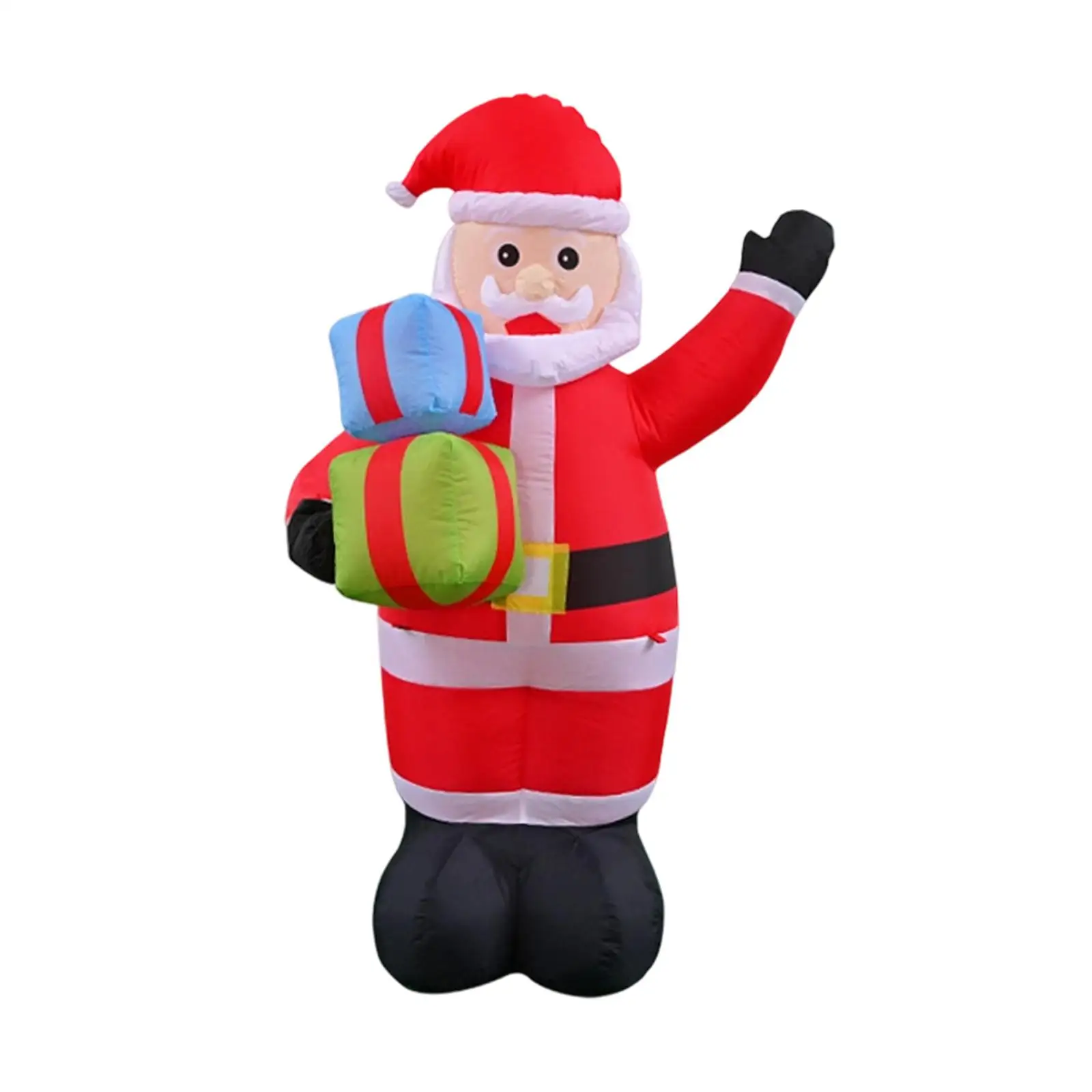 

Giant Christmas Inflatable Santa Claus Polyester Outdoor Party Yard Garden Decoration for Holiday Backyard Patio