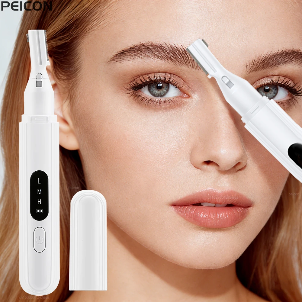 Women Accessories Clearance - Electric Eyebrow Trimmer Rechargeable Electric Eyebrow