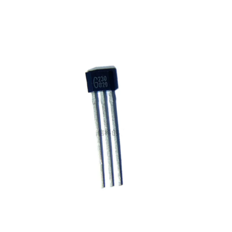 10pcs G230 Hall sensor HAL230 Hall-effect switch sensor HAL-G230 Hall element Ultra-high sensitivity unipolar Hall switch