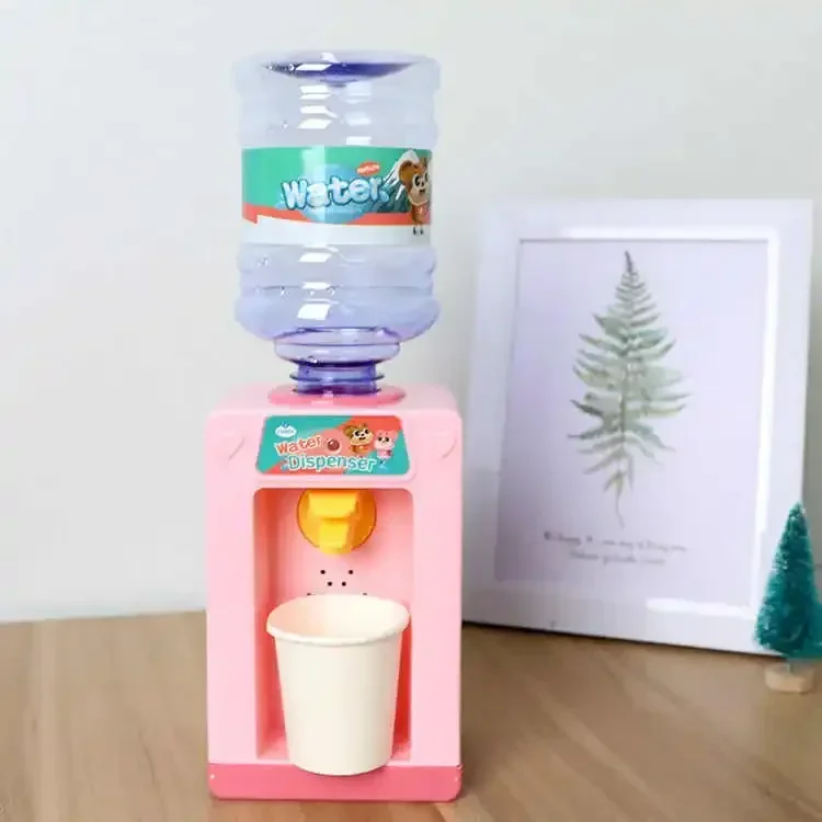 Faire semblant de jouer à la lumière et au son électriques, mini distributeur d'eau, jouets de cuisine, petits appareils électroménagers pour enfants